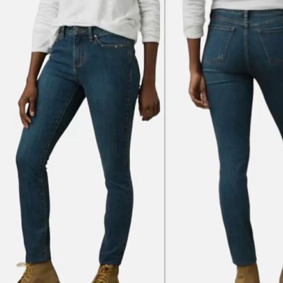 PRANA Sienna Jeans Dark Wash Size 6 / 28 - Picture 1 of 7